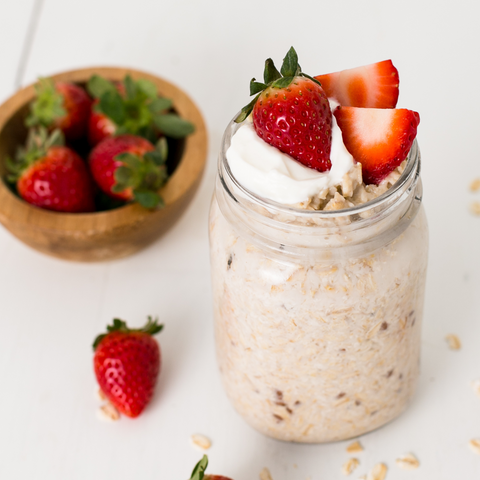 Strawberry Shortcake Overnight Oats 6-Pack