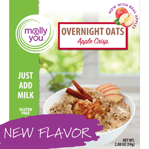 Apple Crisp Overnight Oats 6-Pack