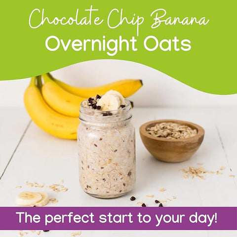 Chocolate Chip Banana Overnight Oats 6-Pack