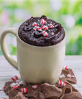 Chocolate Peppermint Brownie Single Mug Cake