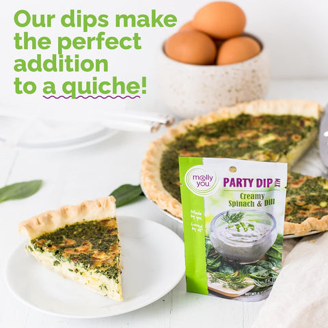 Creamy Spinach & Dill Party Dip Mix 3-Pack