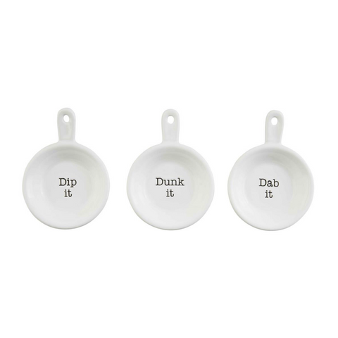 Dip, Dunk, Dab Dish Set