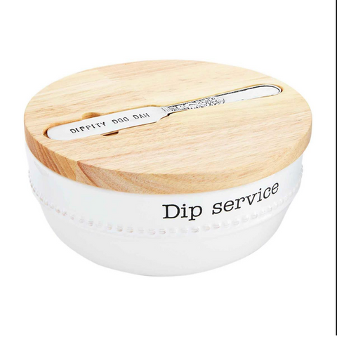 Dip Bowl W/ Lid Set