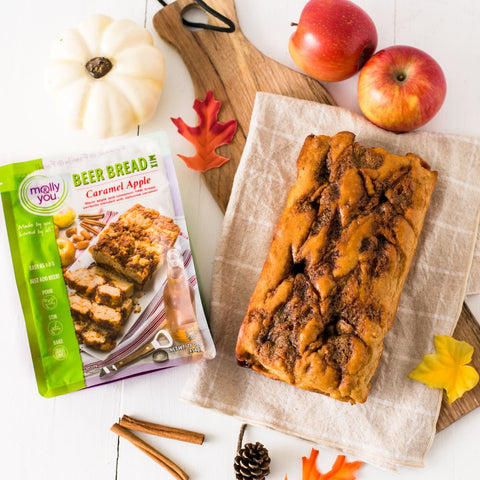 Caramel Apple Beer Bread