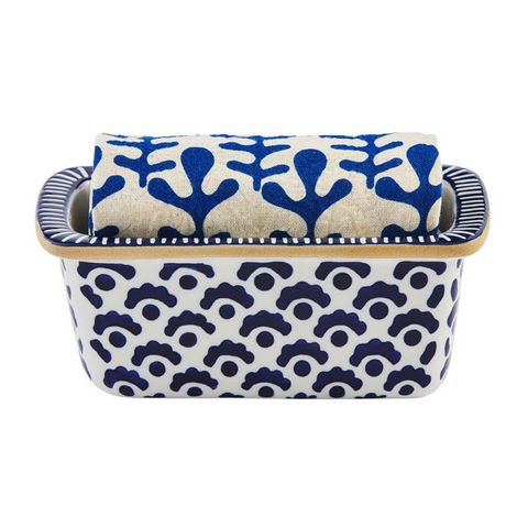 Blue Indigo Mini Loaf Set