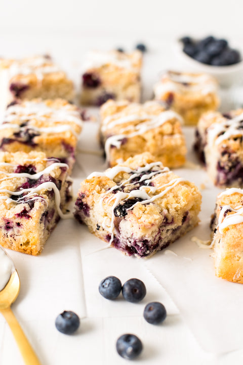 Blueberry Buckle Beer Bread