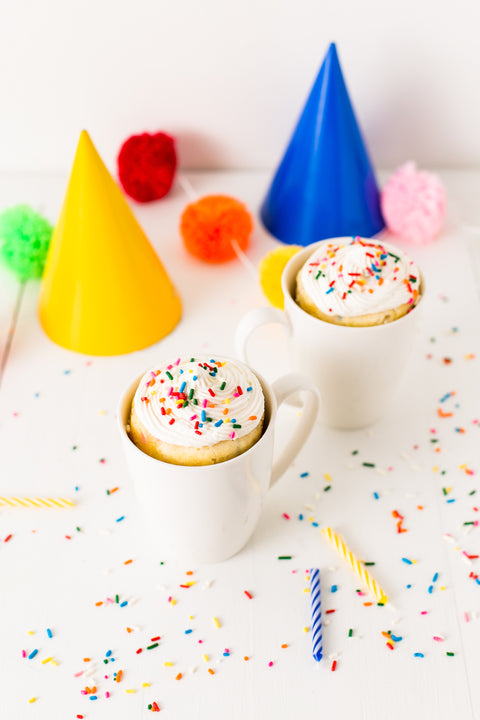 Celebration Mug Cake