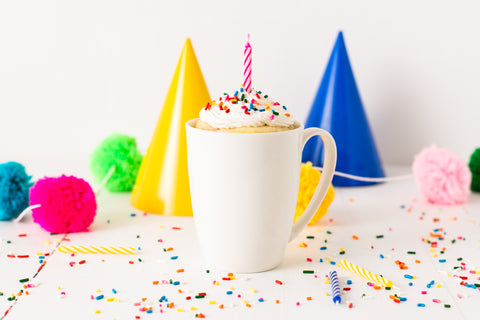 Celebration Microwave Single Serve Mug Cake