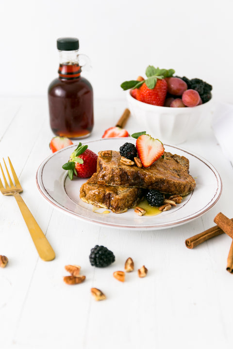 Gluten Free Cinnamon Crumble French Toast