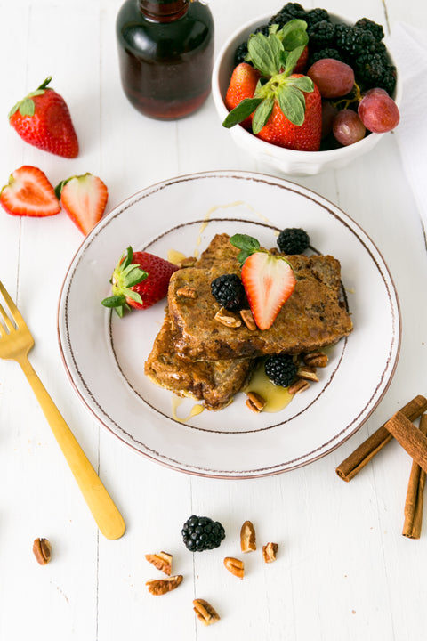 Gluten Free Cinnamon Crumble French Toast