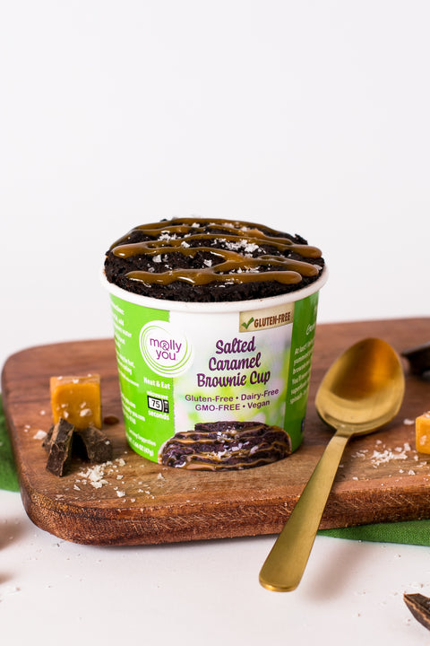 Gluten-Free Salted Caramel Brownie Cup 3-Pack