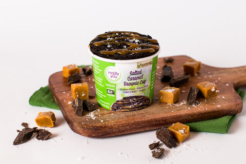 Gluten-Free Salted Caramel Brownie Cup 3-Pack