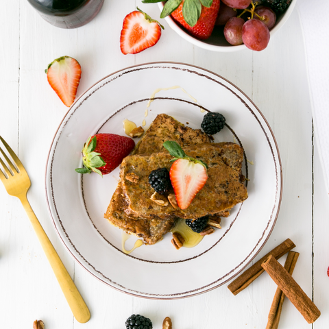 Gluten Free Cinnamon Crumble French Toast